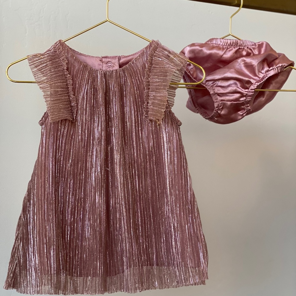 CAT & JACK - Pink Organza Party Dress